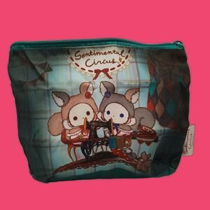 Sentimental circus cosmetics bag / pouch